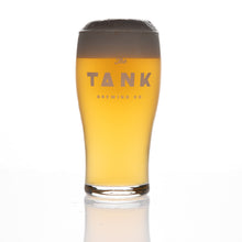 The Tank Brewing 16 oz. Pub Glass